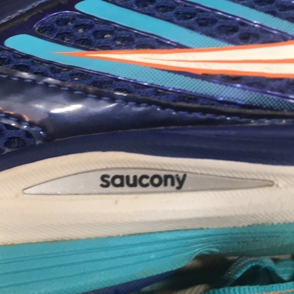 Saucony Sample Ride 6 Runners Sneakers size 8 - Picture 6 of 9